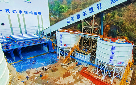 EPC总包 |九江时产800吨机制砂生产线配置现场
